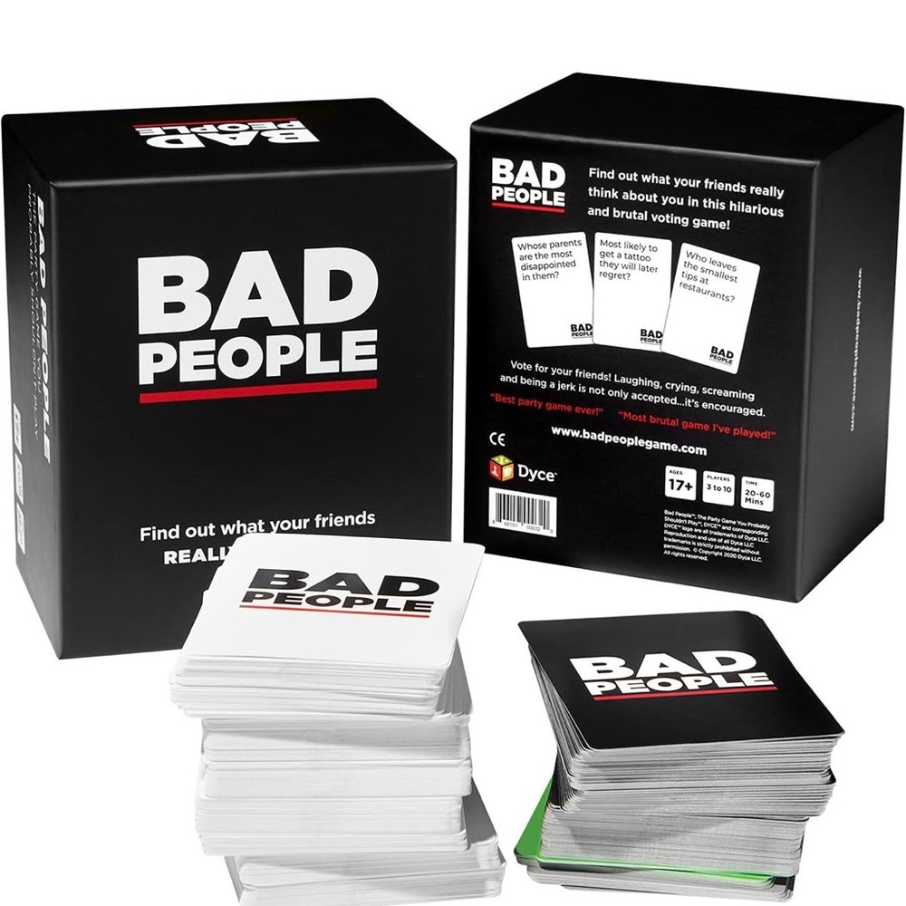 🔖NWT - Bad People Party Game